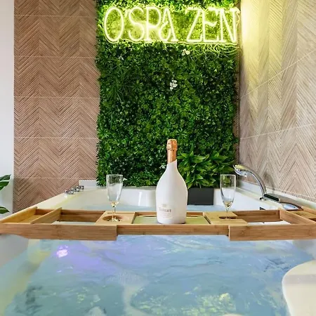 : O'spa Zen Jacuzzi-sauna-terrasse Appartement