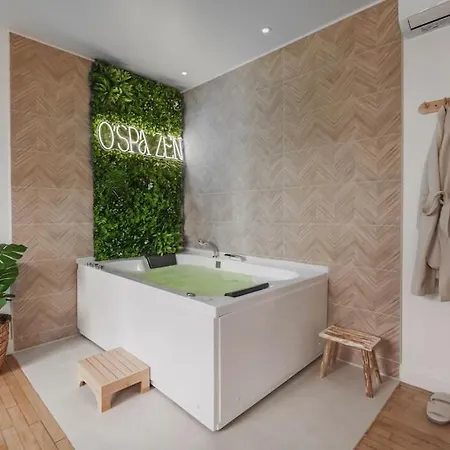 : O'spa Zen Jacuzzi-sauna-terrasse Appartement *